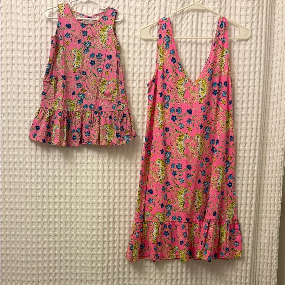 Lilly Pulitzer Pink and Blue Floral Dresses